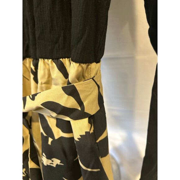 Long Sleeve Floral Midi Dress- size XL - Picture 7 of 8